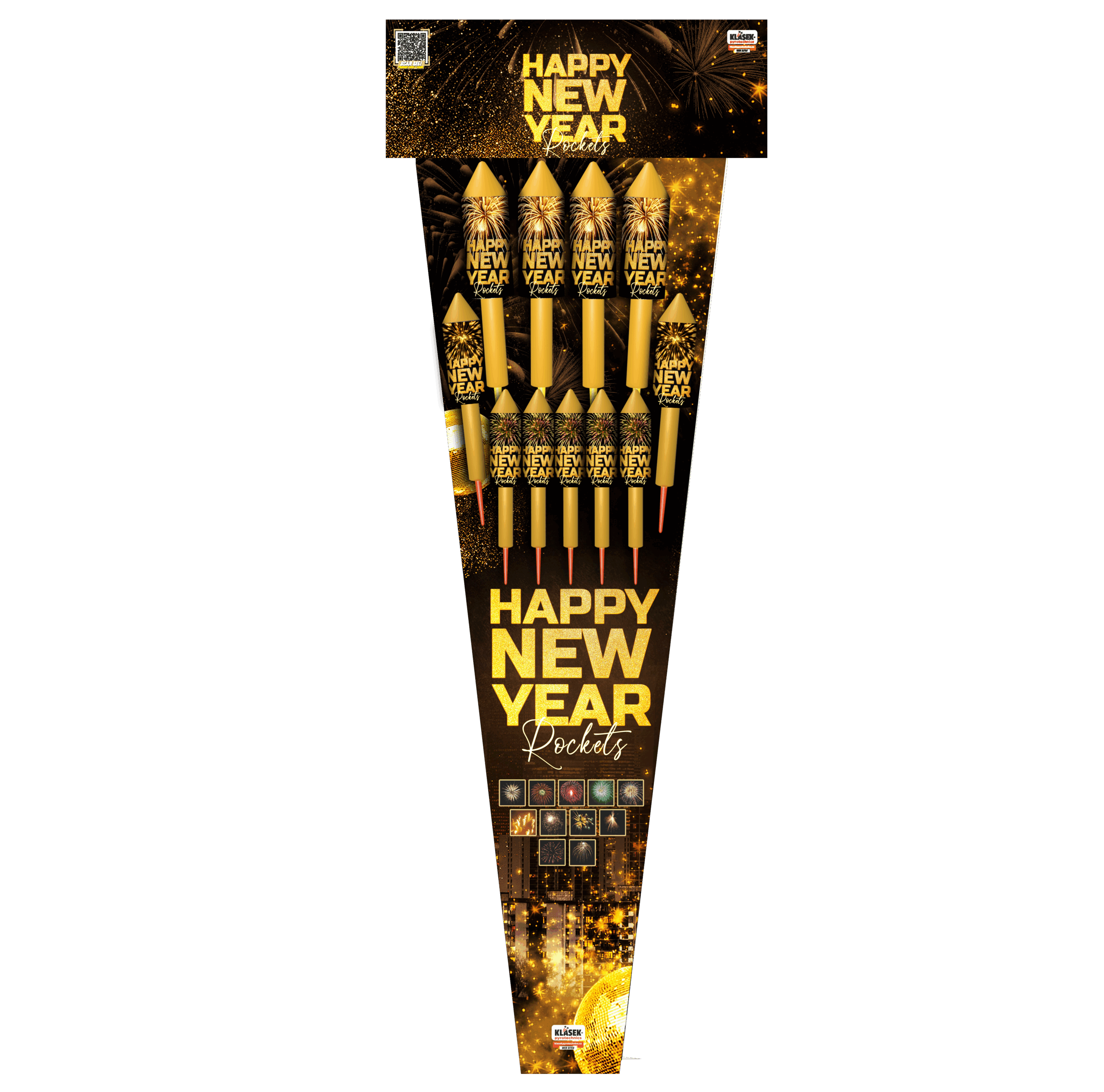 HAPPY NEW YEAR RAKETENSET